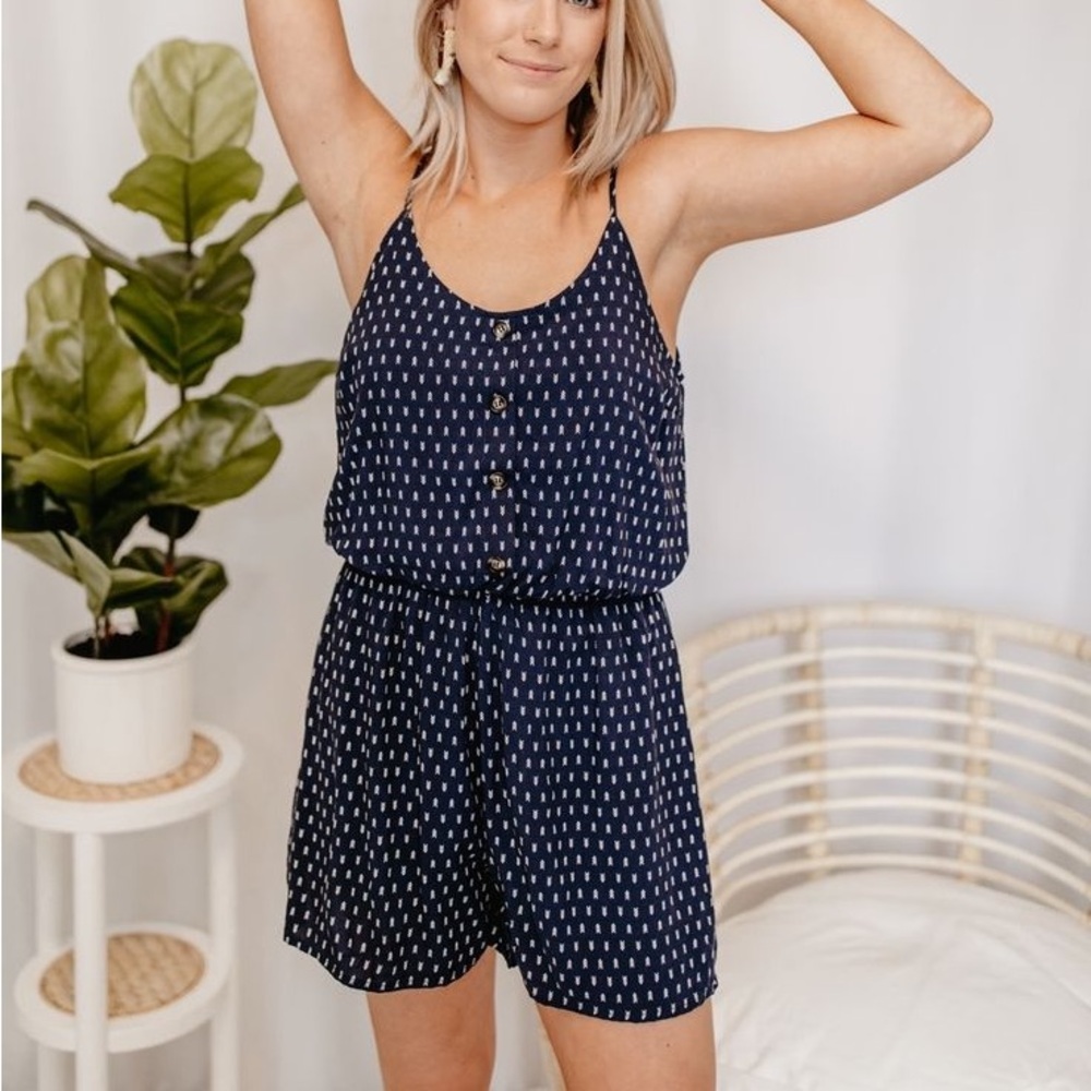 GORGEOUS blue Romper